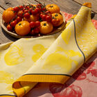 Tea towel Tomates Yellow 60x80 100% cotton, , hi-res image number 0