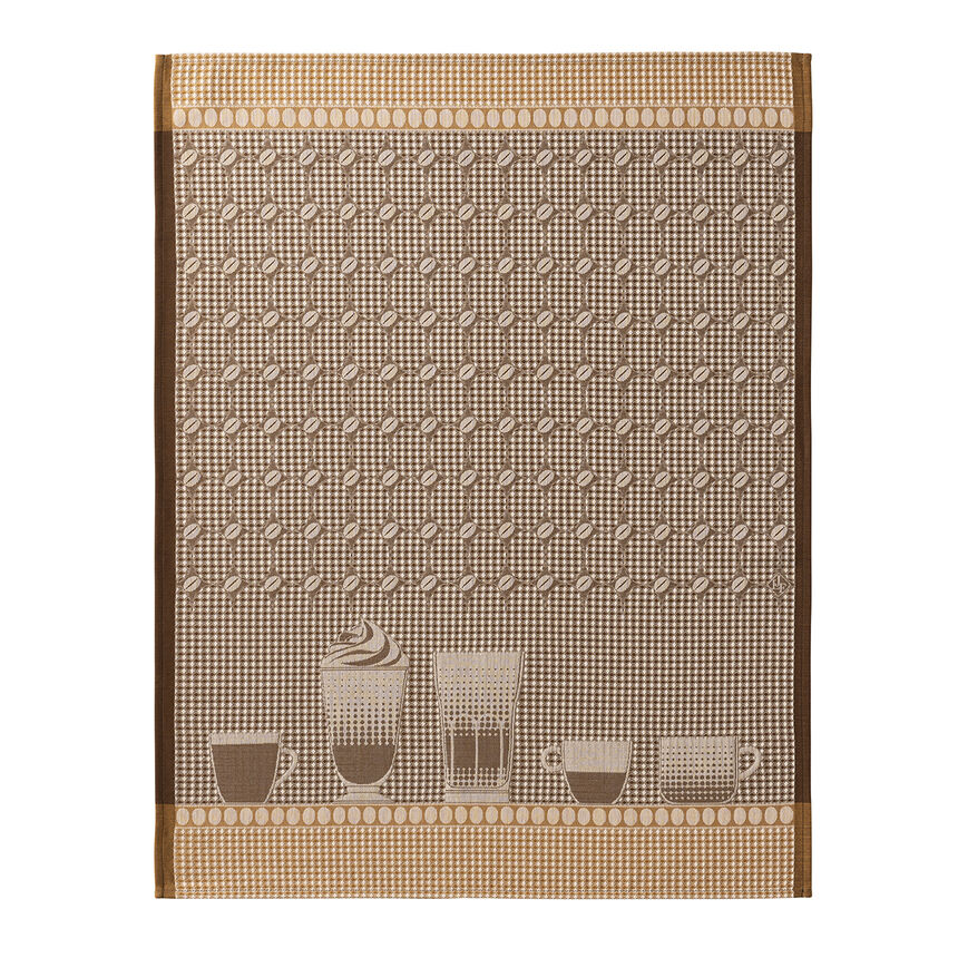 Hand towel Barista Brown 60x80 100% cotton, , hi-res image number 0