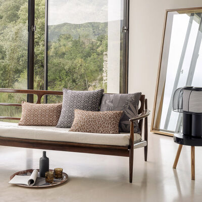 Cushion cover Nature Sauvage Grey 50x50 100% cotton