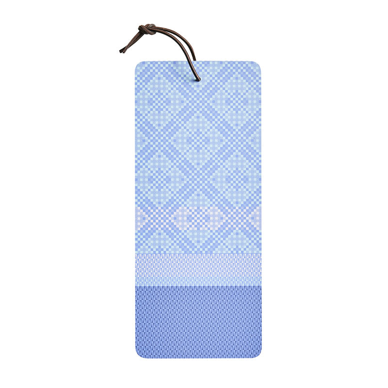 Cutting board Essentiel Graphique Blue 17x40 100% Wood, , hi-res image number 0