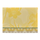 Box Set 2 Coated Placemats La Vie en Vosges Yellow 50x36 100% cotton, , hi-res image number 0