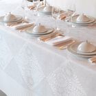 Placemat Bosphore Blanc White 54x38 50% cotton- 50 % linen, , hi-res image number 0