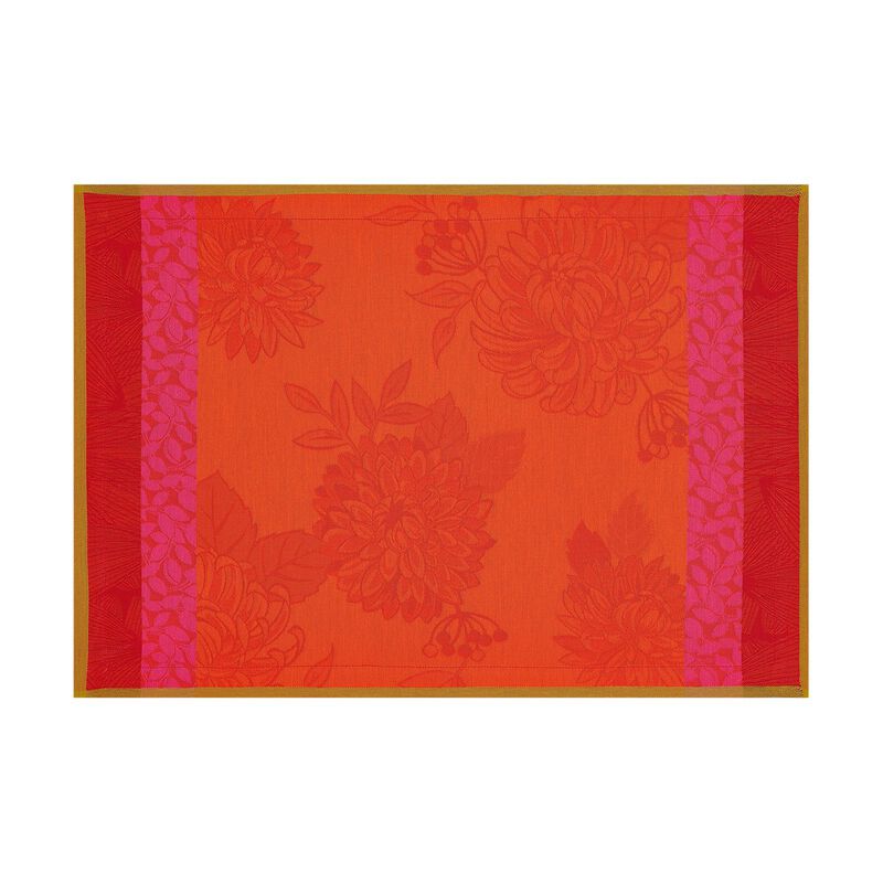 Placemat Parfums de bagatelle Nasturtium 54x38 100% cotton, , hi-res