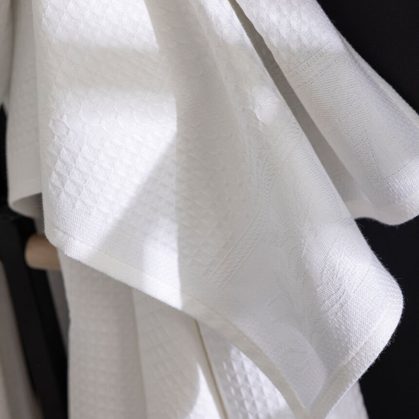 Hand towel Pois de senteur White 50x100 100% cotton, , hi-res image number 3