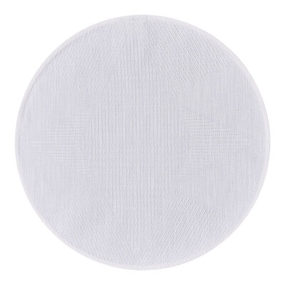 Placemat Club Etoile White Ø42 89% cotton / 11% linen,  Placemat Club Etoile White Ø42 89% cotton / 11% linen