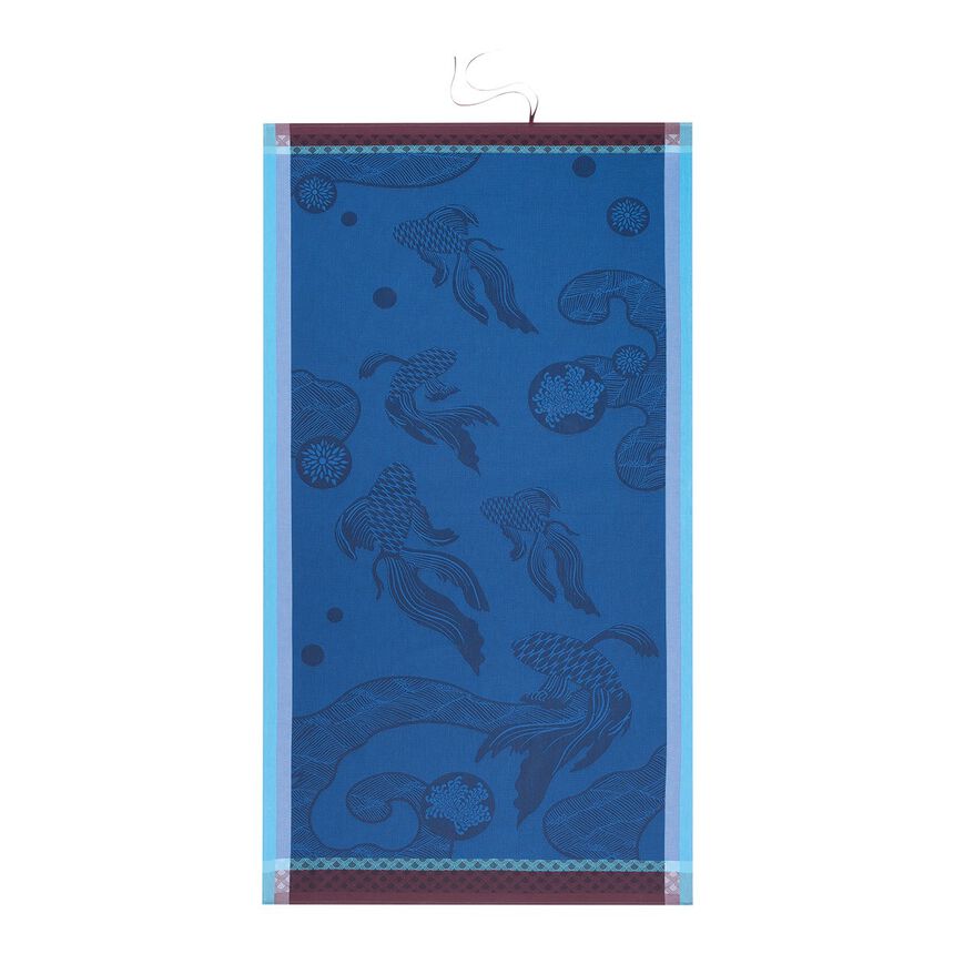 Beach towel Oc&eacute;anique Abyss 100x200 100% cotton, , hi-res image number 1