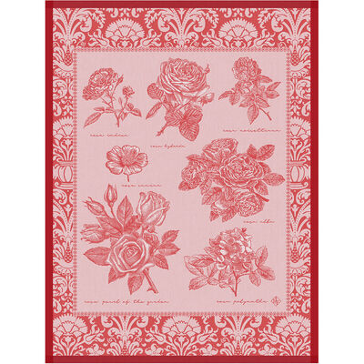 Tea towel Jardin des roses Cotton