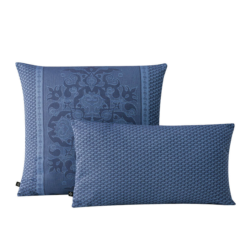 Cushion cover Palais Vénitien Blue 30x50 100% cotton, , hi-res image number 0