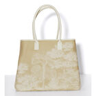 Shoulder bag Paysage Brown 100% cotton, acrylic coating. Garnish: Cattle leather, , hi-res image number 1