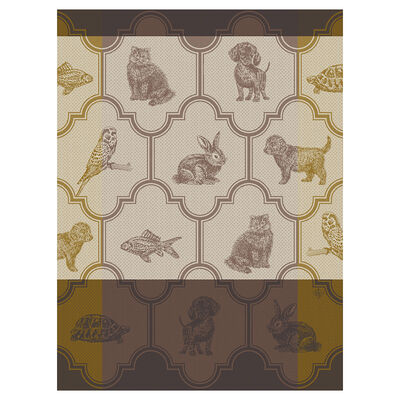 Tea towel Nos Acolytes Brown 60x80 100% cotton