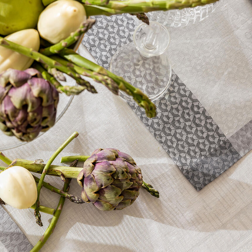 Placemat &Eacute;vasion C&eacute;leste Grey 50x36 100% linen, , hi-res image number 2