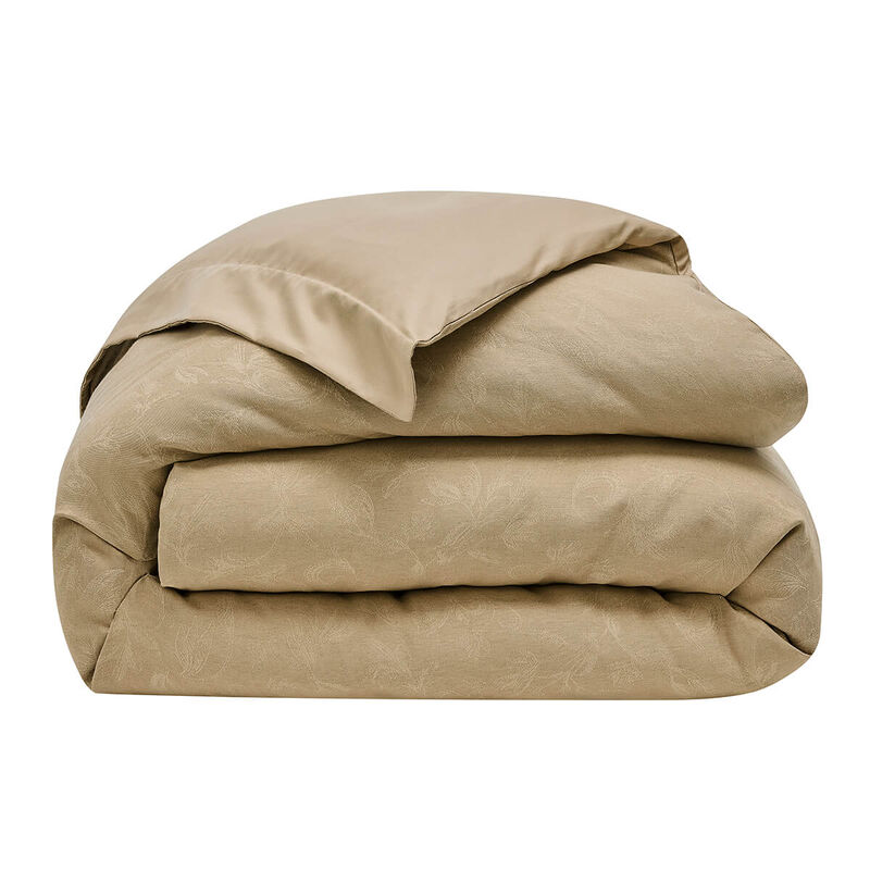 Duvet cover Arabesque Beige 140X200 50% cotton - 50 % linen, , hi-res image number 1