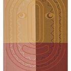 Beach towel Totem kids Animal 70x140 100% cotton, , hi-res image number 1