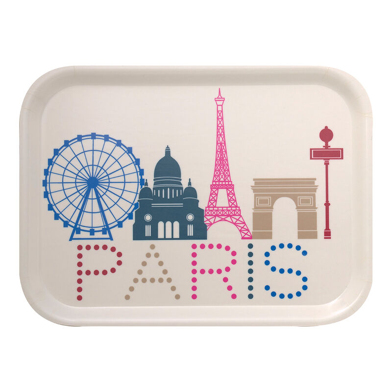 Tray Paris Lumière Multico Wood, , hi-res image number 0