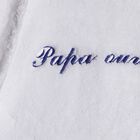 Robe Caresse White Large 100% cotton, , hi-res image number 0
