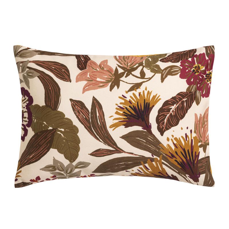 Shams Panache de fleurs Yellow 30X41 100% cotton, , hi-res image number 1