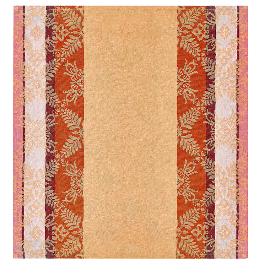 Napkin Mumbai Orange 50x50 100% cotton, , hi-res image number 1