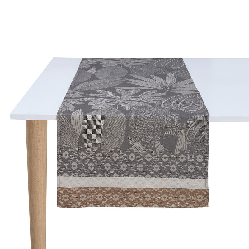 Runner Nature Sauvage Grey 50x150 100% cotton, , hi-res image number 0