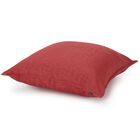 Cushion cover Ottomane Fresque Burgundy 50x50 100% linen, , hi-res image number 3
