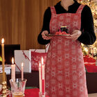 Apron Sous les &eacute;toiles Red 80x130 100% cotton, , hi-res image number 0