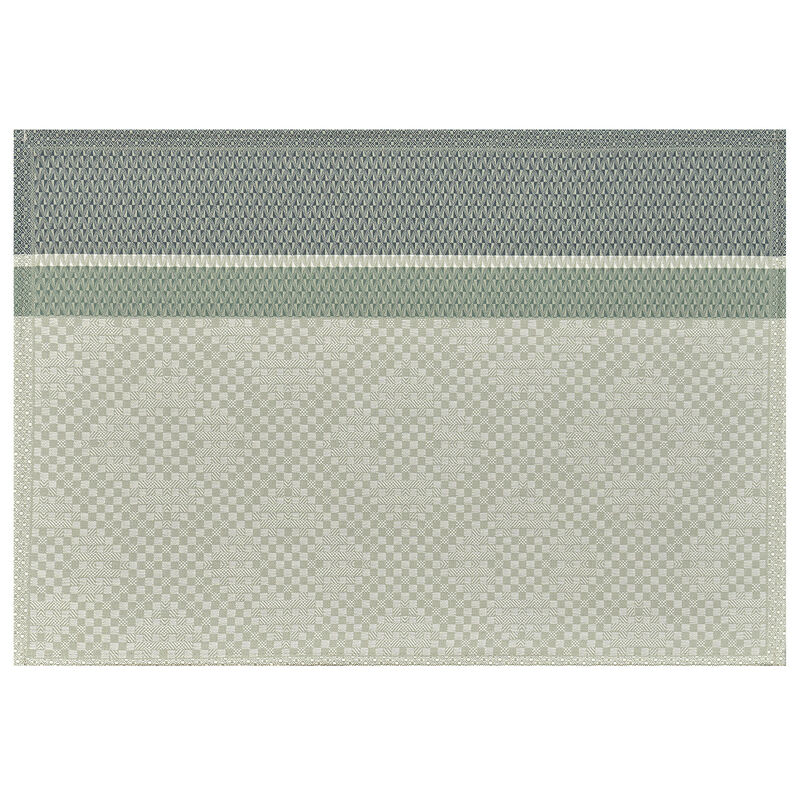 Coated placemat Essentiel Graphique Green 50x36 100% cotton, , hi-res image number 2