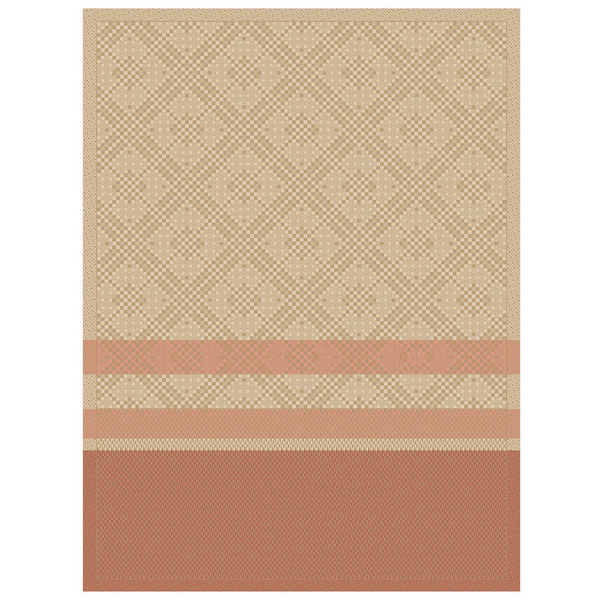 Tea towel Essentiel Graphique Beige 60x80 100% cotton, , hi-res image number 1