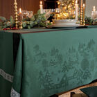 Tablecloth Sous les &eacute;toiles Green 120x120 100% cotton, , hi-res image number 5