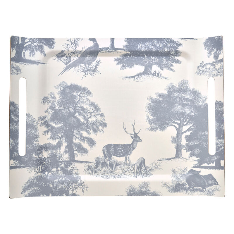 Tray Souveraine Silver 58x42 100% Wood, , hi-res image number 0