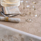 Tablecloth Instant Bucolique Beige 175x175 100% linen, , hi-res image number 3