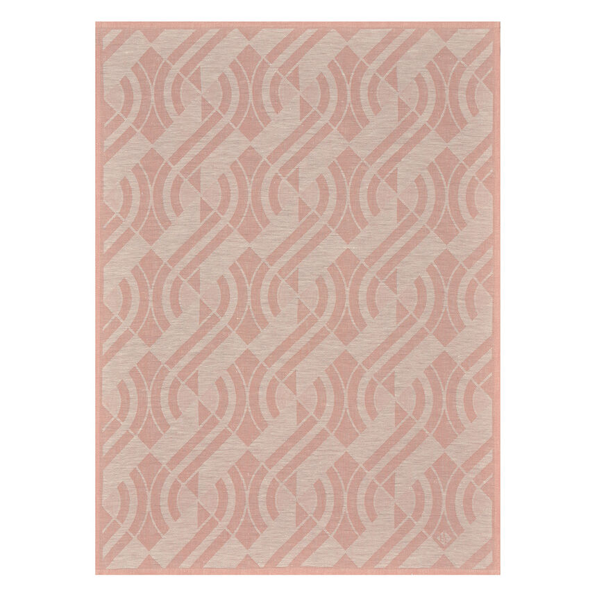 Crystal towel N&eacute;o Pink 60x80 100% linen, , hi-res image number 1