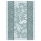 Tea towel Poésie d'hiver Blue 60x80 100% cotton, , hi-res image number 1