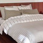 Duvet cover Savile row Beige 135X200 100% cotton, , hi-res image number 1