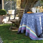 Coated tablecloth Provence Lavender blue 150x150 100% cotton, , hi-res image number 0