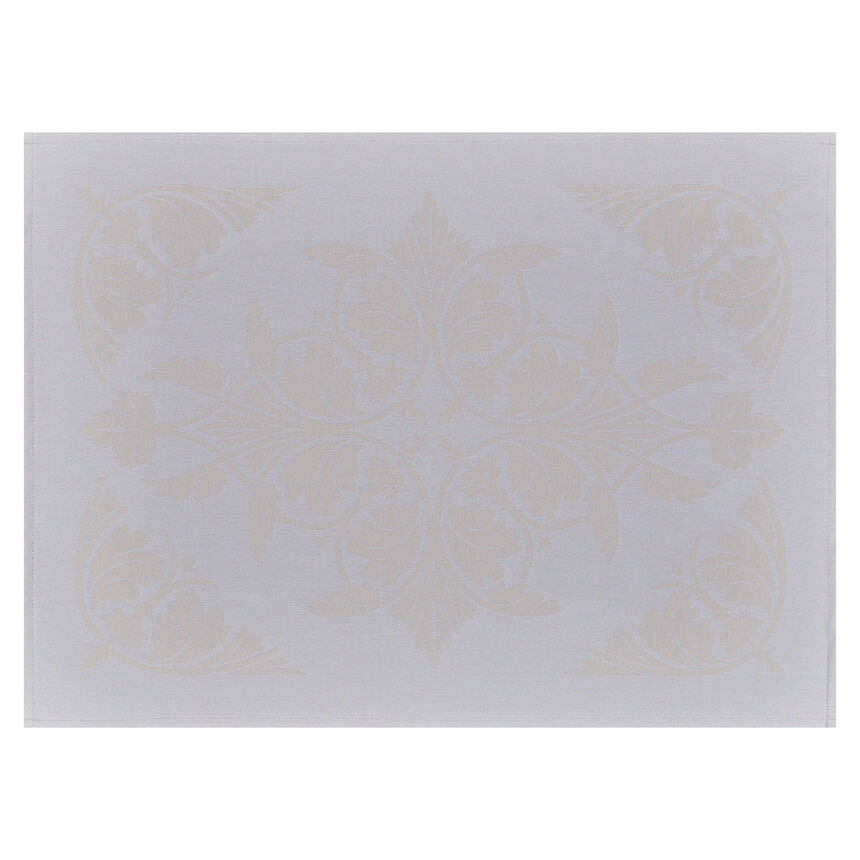Coated placemat Syracuse Beige 50x36 100% cotton, , hi-res image number 1