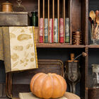 Tea towel Dans les bois Tryptique Green 60x80 100% cotton, , hi-res image number 0