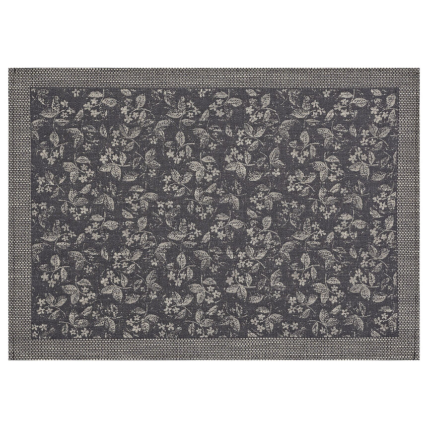 Coated placemat Slow Life Mini Carbon 50x36 89% cotton / 11% linen, , hi-res image number 1