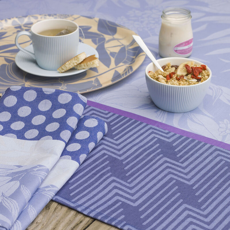 Napkin Nature Urbaine Electric 58x58 100% cotton, , hi-res image number 0