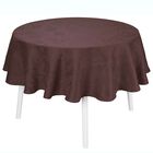 Tablecloth Tivoli Umber Ø240 100% linen, , hi-res image number 1