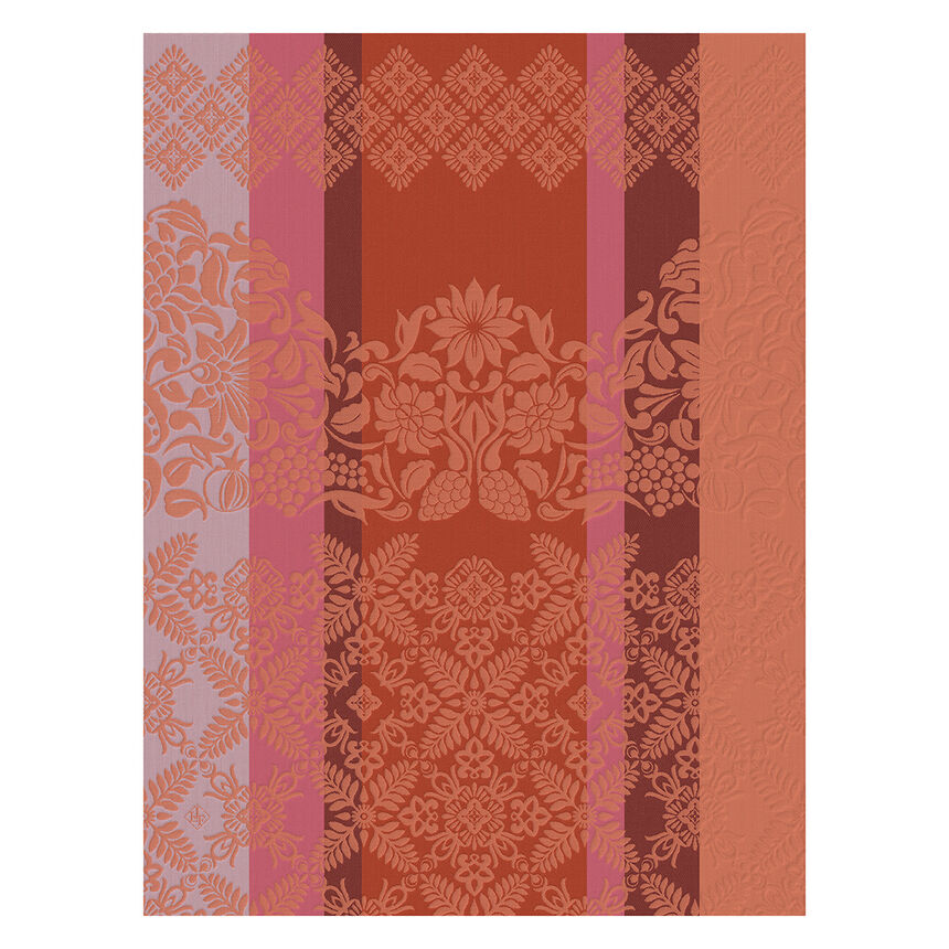 Tea towel Mumbai Orange 60x80 100% cotton, , hi-res image number 1
