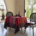 Coated tablecloth Hacienda Red 175x175 100% cotton, , hi-res image number 1