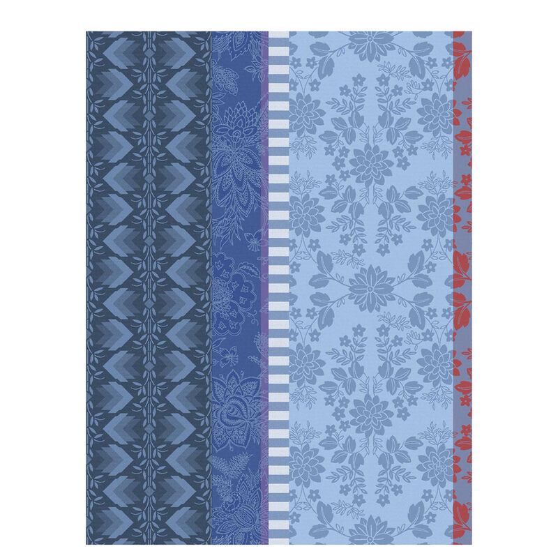 Tea towel Gipsy Blue 60x80 100% cotton, , hi-res image number 0