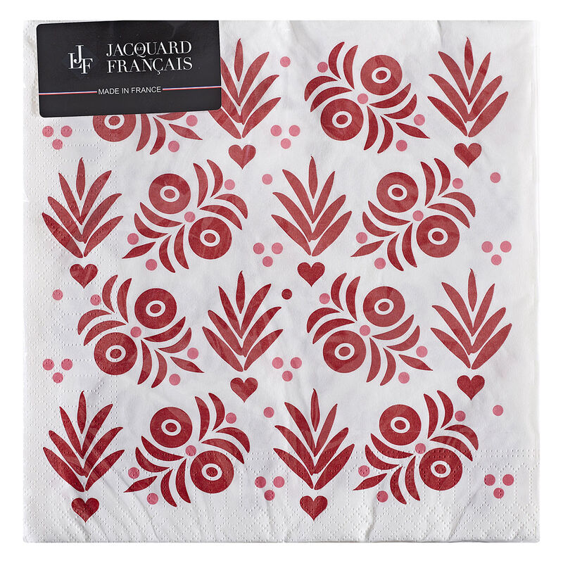 Paper napkin Vent d'ouest Strawberry 40x40 Paper, , hi-res image number 1