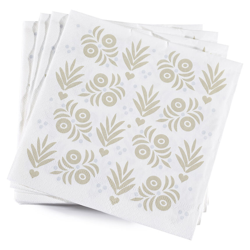 Paper napkin Vent d'ouest Rye 40x40 Paper, , hi-res image number 0