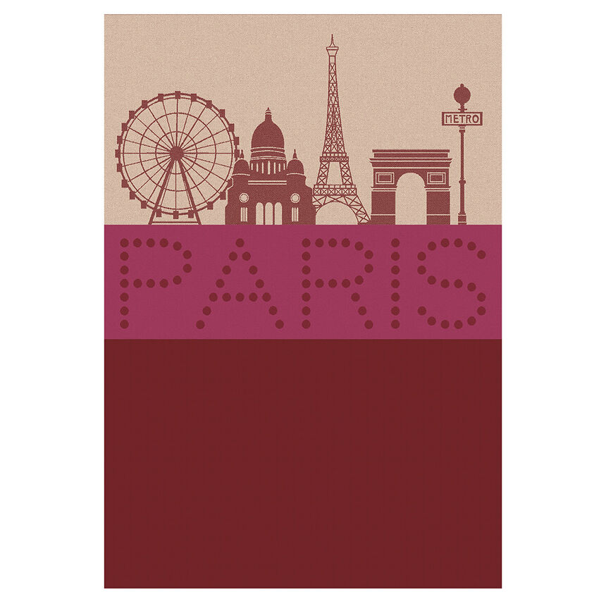 Tea towel Paris Lumi&egrave;re Cotton, , hi-res image number 2