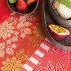 Coated tablecloth Gipsy Red 175x175 100% cotton, , hi-res image number 5