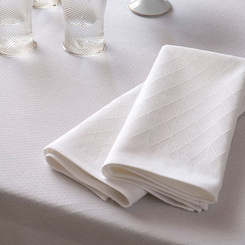 Napkin Club white 50x50 89% cotton / 11% linen, , hi-res
