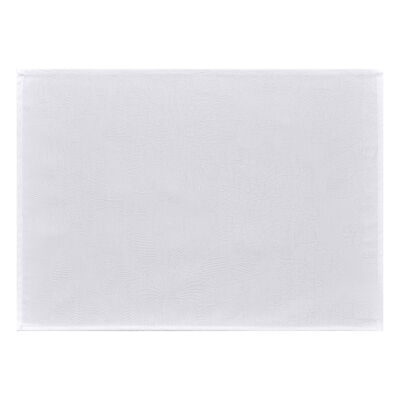 Coated placemat Marie-Galante White 52x38 100% cotton