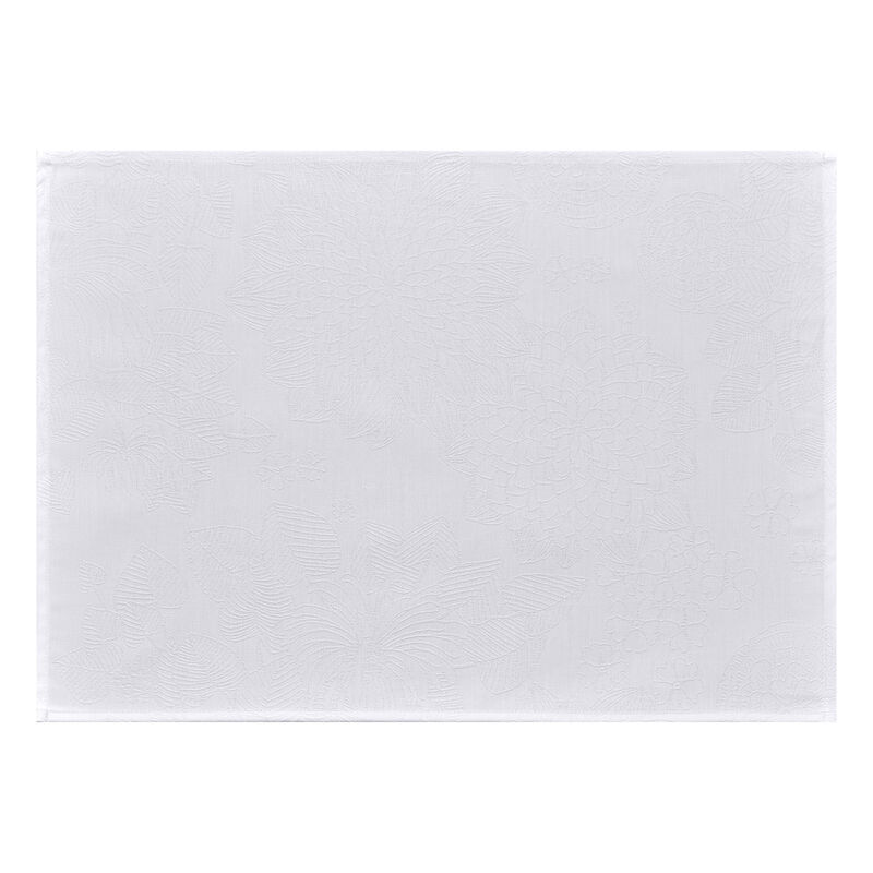 Coated placemat Marie-Galante White 52x38 100% cotton, , hi-res image number 1