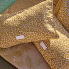 Cushion cover Sinharâja Yellow 60x60 100% cotton, , hi-res image number 2