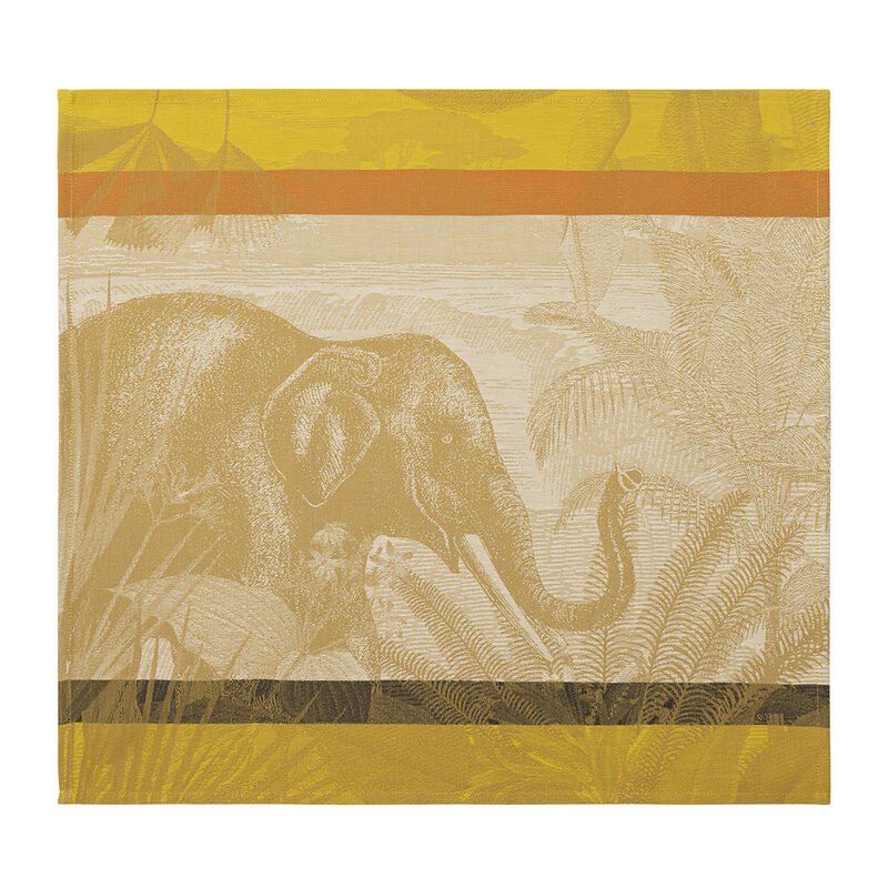 Napkin Sinharâja Yellow 50x50 100% cotton, , hi-res image number 1